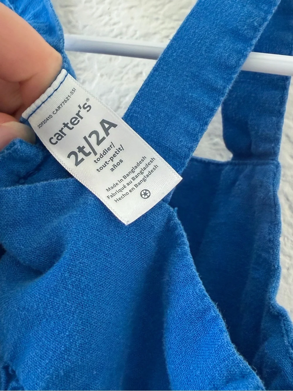 Carter’s Blue Bow Dress